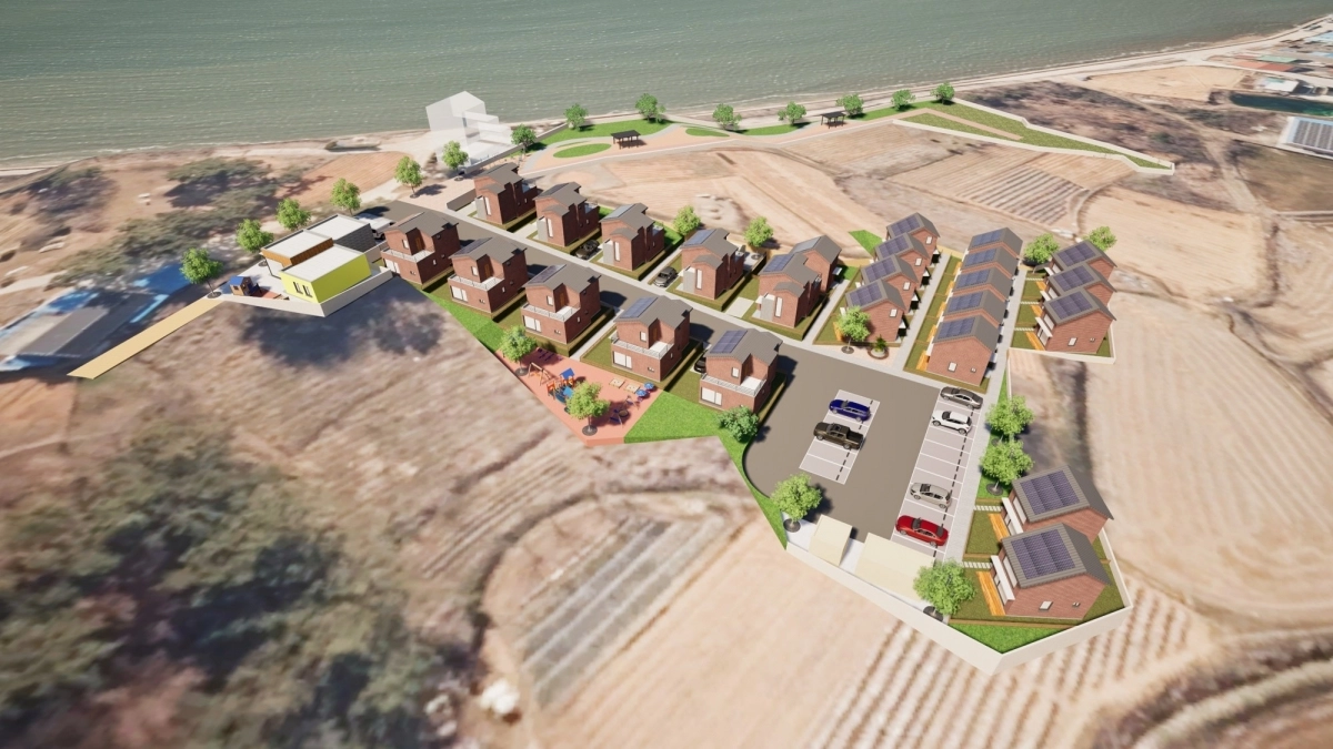 충남 서천군이 추진하는 청년바다마을 조감도. 군 제공