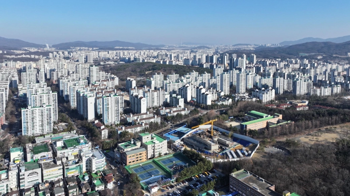 분당 노후계획도시 전경