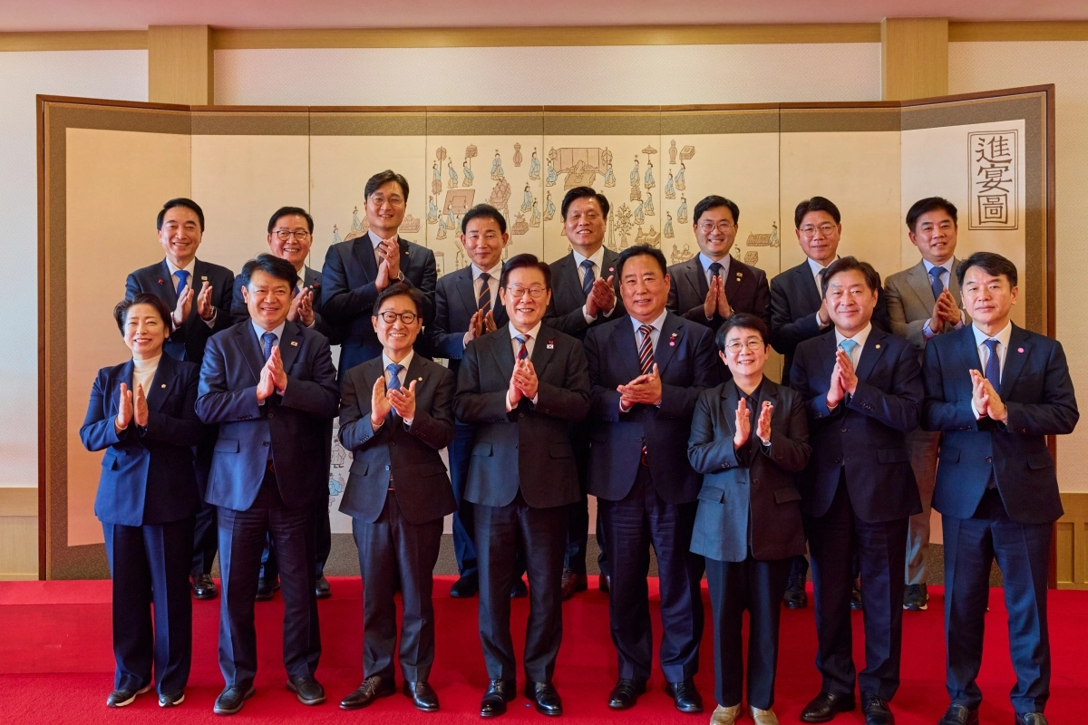 이재명 대통령, 민주당 대전, 충남 국회의원 오찬 간담회