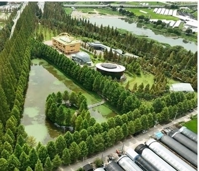 생태 기반 LED(발광다이오드)로 연출될 담양 메타랜드﻿.  담양군 제공