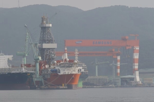 삼성중공업 거제조선소. 뉴스1 자료사진