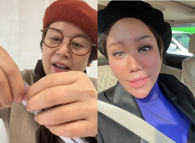 사진=박미선, 김송 인스타그램 캡처