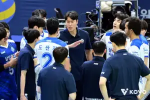 삼성화재, 감독대행 체제 첫 경기서 풀세트 접전 끝 역전패…팀 최다 11연패