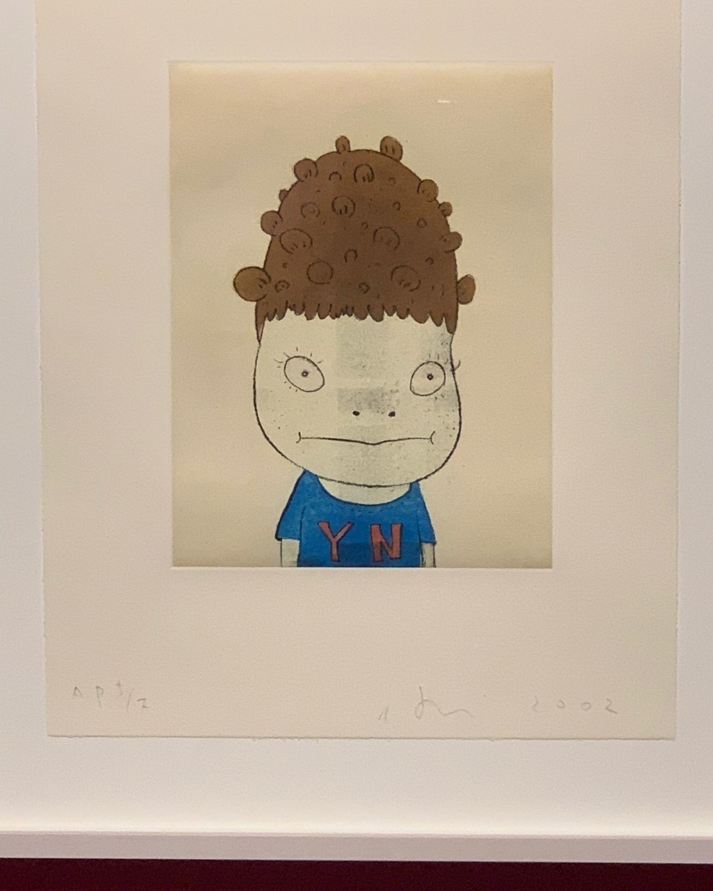 나라 요시토모의 ‘Y.N.(Self-portrait)’(2002년). 제주도 제공