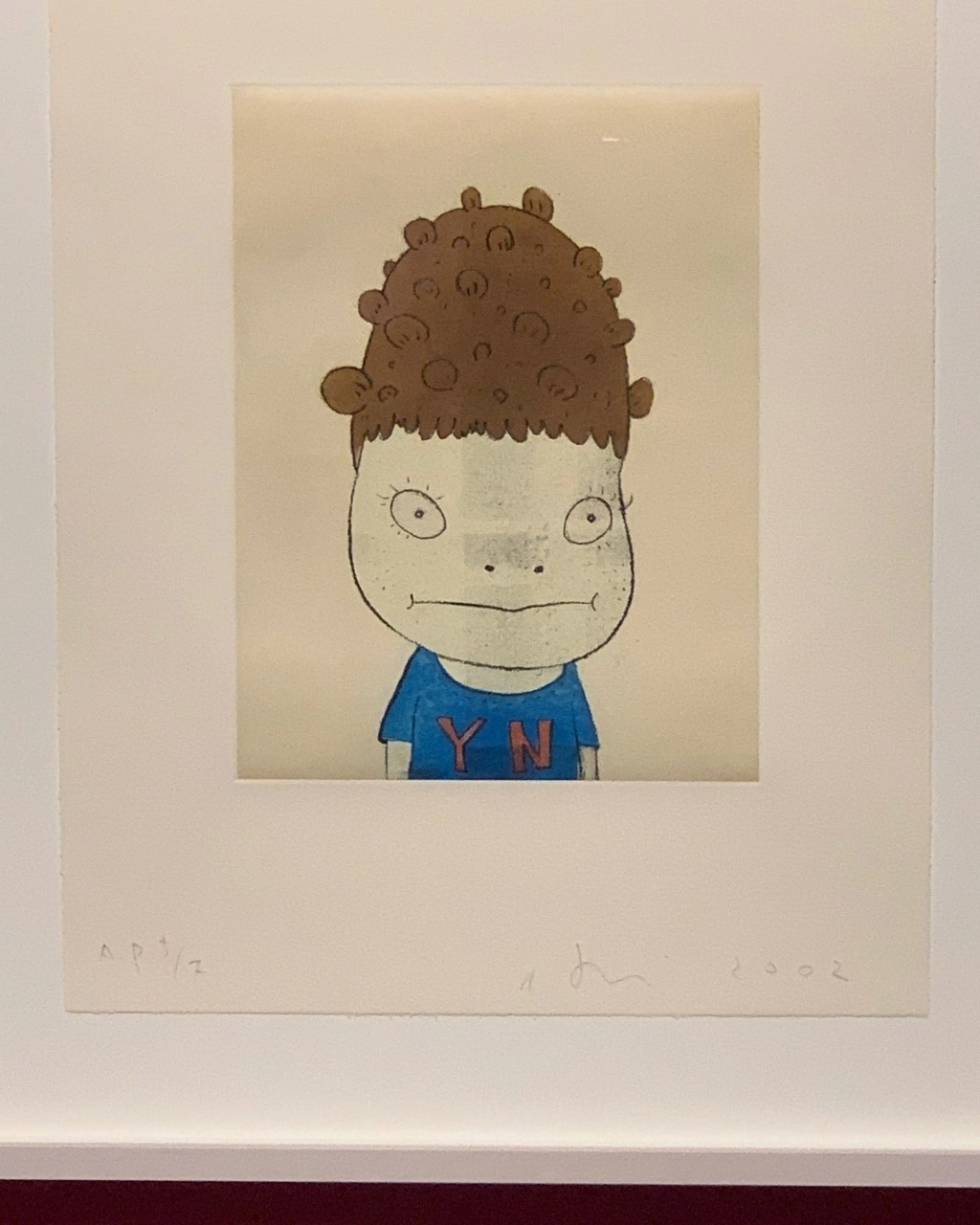 나라 요시토모의 ‘Y.N.(Self-portrait)’(2002년). 제주도 제공