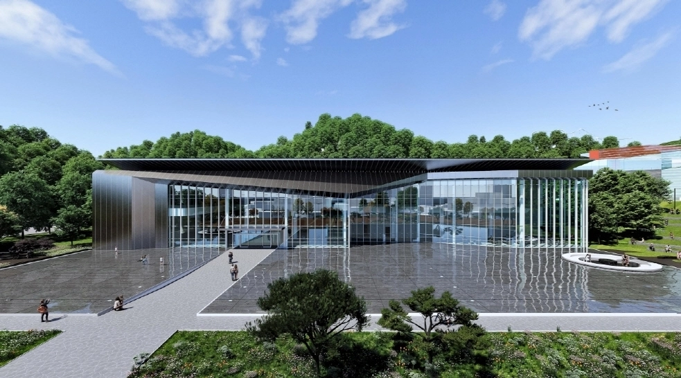 경북 포항시립미술관 제2관 조감도. 포항시 제공