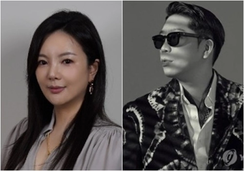 원헌드레드 차가원 회장(좌)과 MC몽(우). 원헌드레드 제공