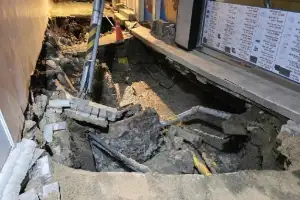 이문동 공사장 땅꺼짐 원인은 ‘시공부실’…시 “지하안전관리 강화”