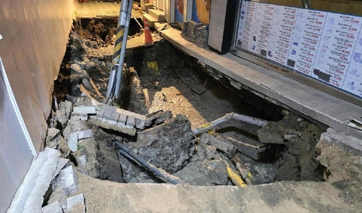 동대문 이문동 굴착공사장 지반침하 사고