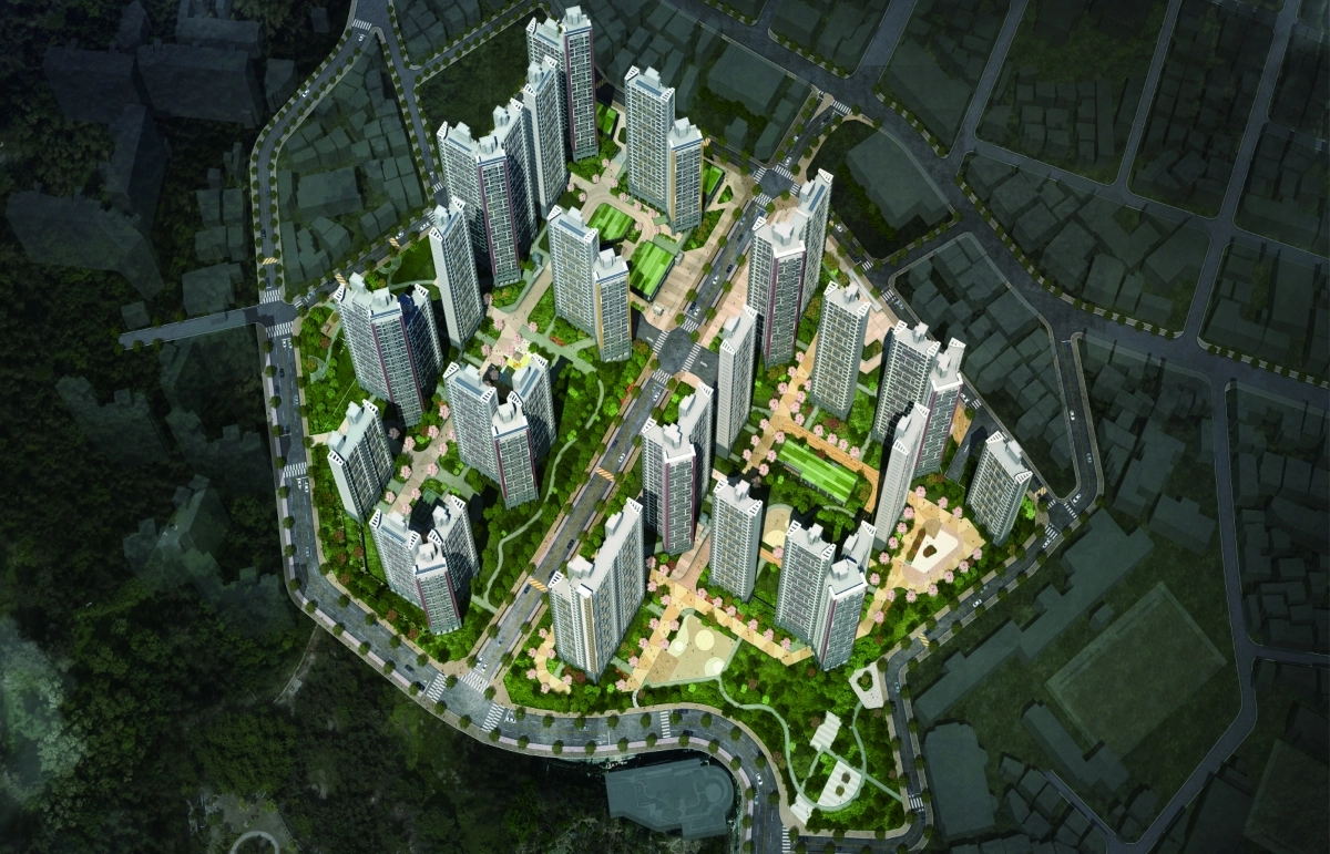 하남스타포레 1, 2차 조감도