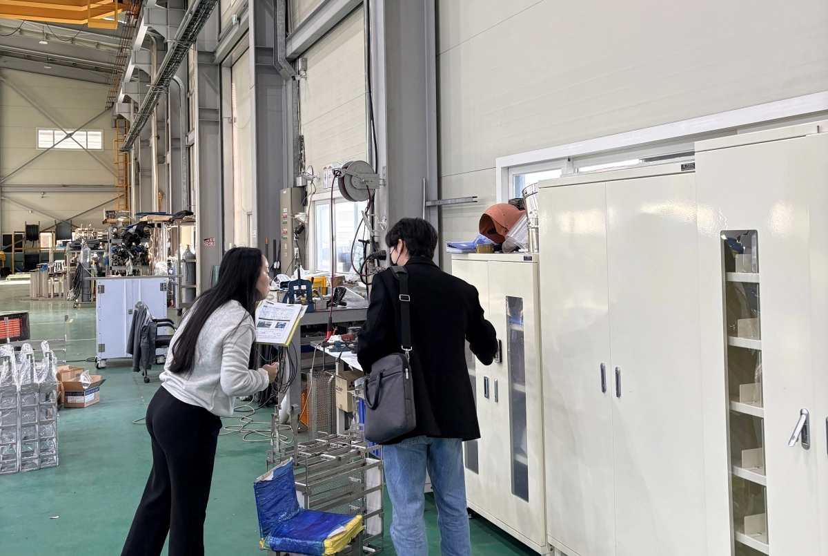 노동안전보건 우수기업 작업  현장(경기도일자리재단 제공)