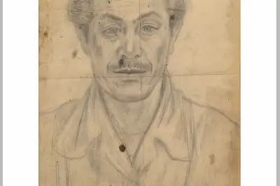 작고 1년 전, 연필로 그린 이중섭의 얼굴을 만나다…시대를 비추는 인물화전