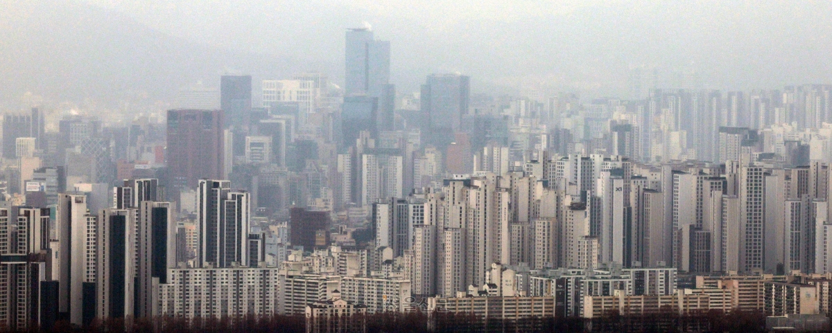 서울 시내 아파트 단지 모습. 연합뉴스