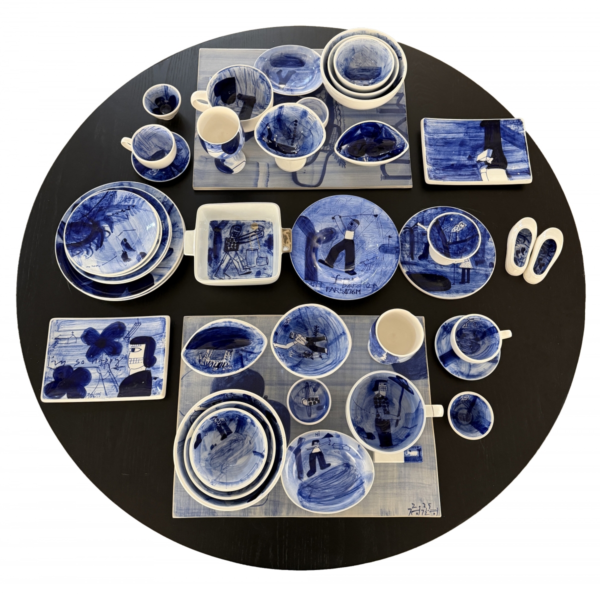 정길영, ‘식기세트’ 금산갤러리 제공