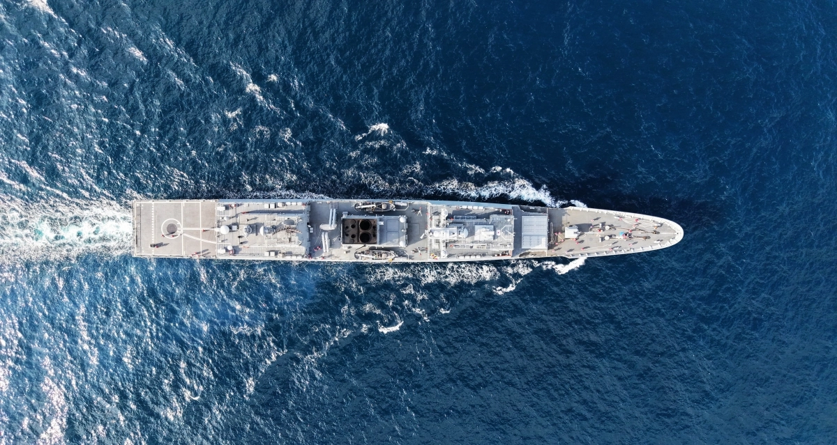 미국이 신형 군함 건조 사업의 파트너로 한국 기업을 거론하며 한미 조선협력 프로젝트가 내년에 한층 탄력을 받을 것으로 보이는 가운데, 지난 19일 해군 기동함대사령부 소속 구축함 강감찬함(DDH-II, 4,400톤급)이 모항 해군제주기지에 입항하고 있다. 2025.12.19 제주 홍윤기 기자