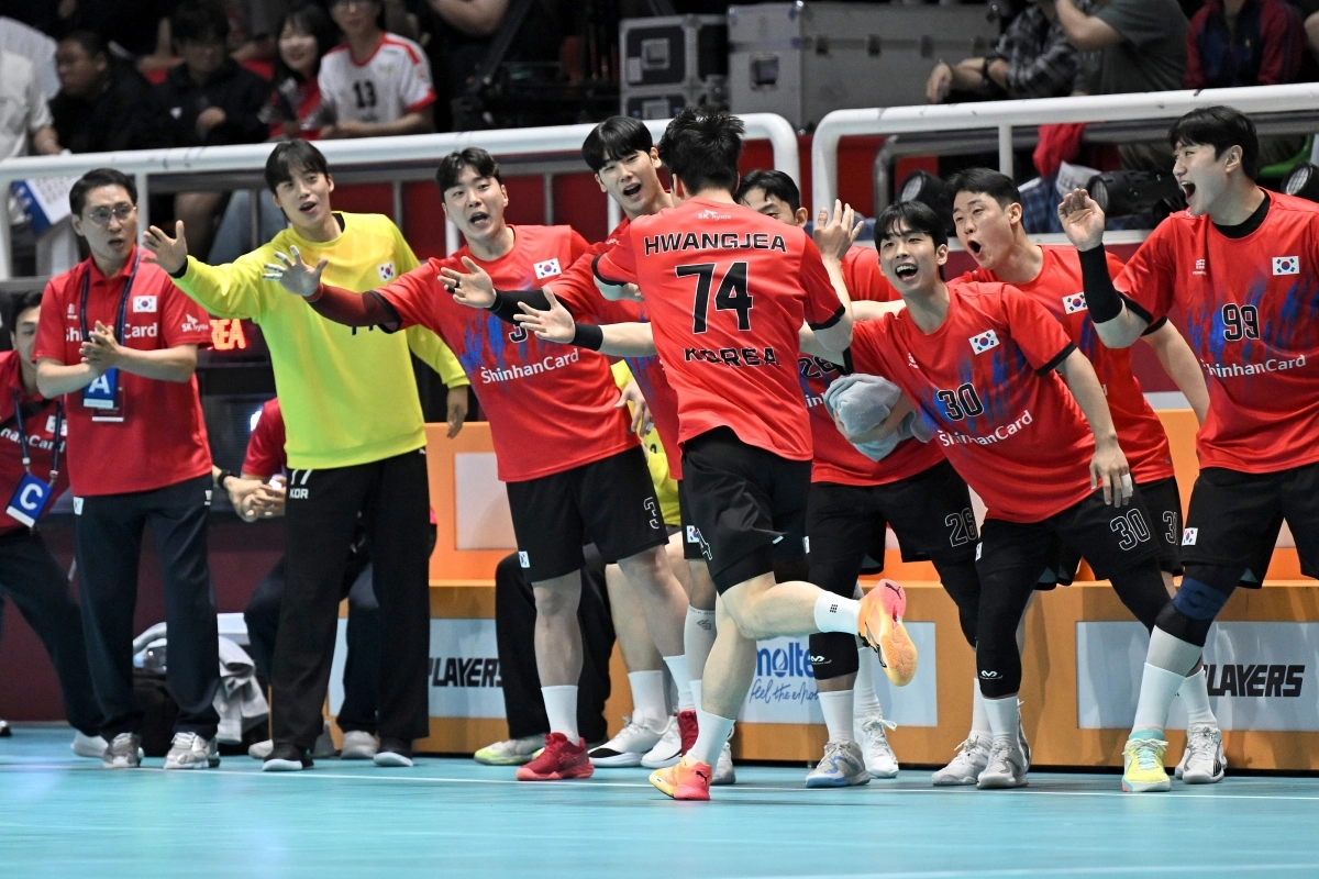 한국남자핸드볼 대표팀.대한핸드볼협회 제공