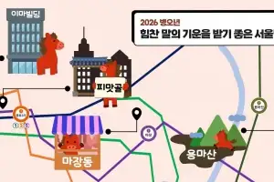 ‘馬일리지’ 받고 새 출발…서울관광재단, 말띠해 서울 명소 선정
