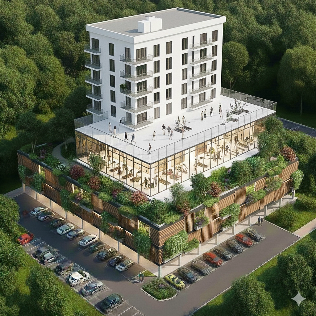 울산 울주군 청량읍 상남리에 조성될 청년특화주택 조감도. 울산시 제공