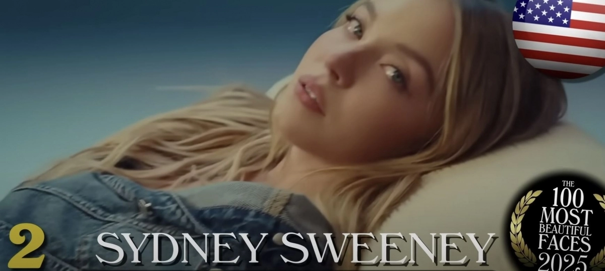 ‘세계에서 가장 아름다운 얼굴’ 2위 시드니 스위니. TC 캔들러 유튜브 캡처