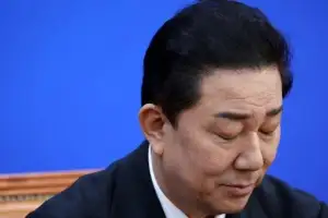 [포토] 사퇴 의사 밝히는 김병기 원내대표