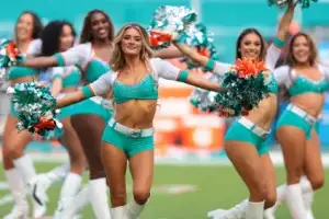 [포토] NFL 치어리더들의 화려한 퍼포먼스