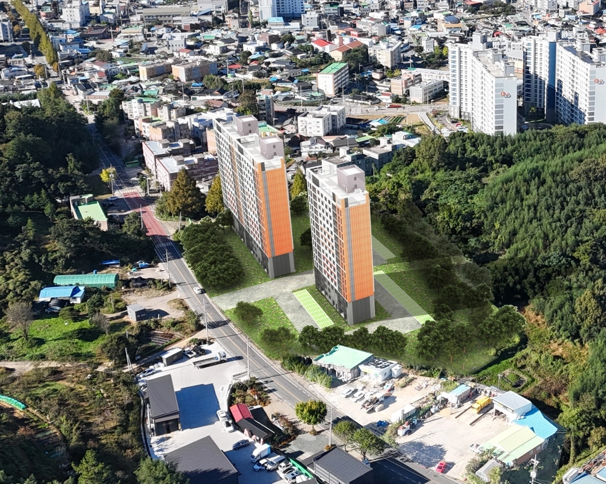 만원주택 조감도