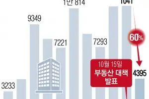 서울 아파트 거래 60% 급감… 강남 3구, 연일 신고가 행진