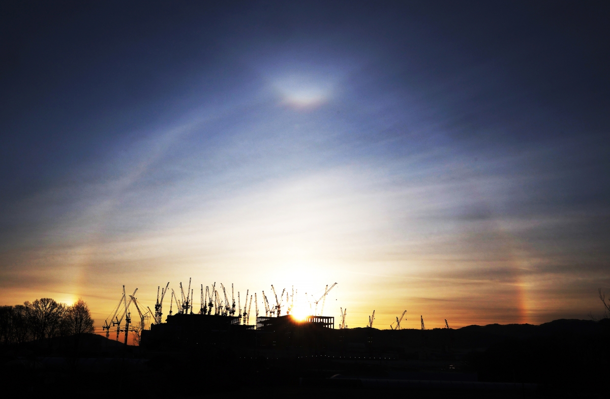 병오년 첫 해, 용인 반도체 클러스터 위로 떠오르다