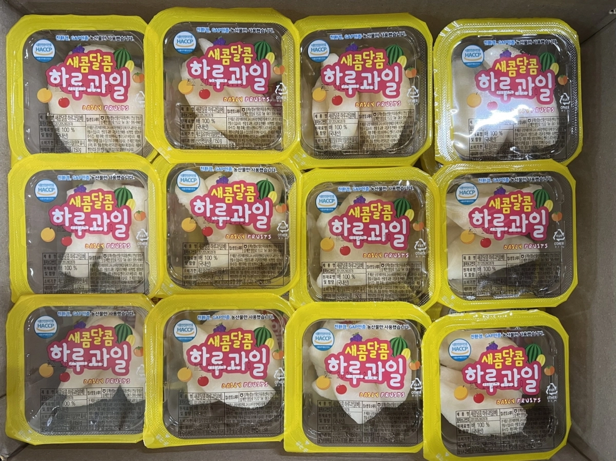 전남도가 제공하는 ‘어린이 과일 간식’