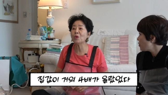 유튜브 채널 ‘순풍 선우용여’ 캡처