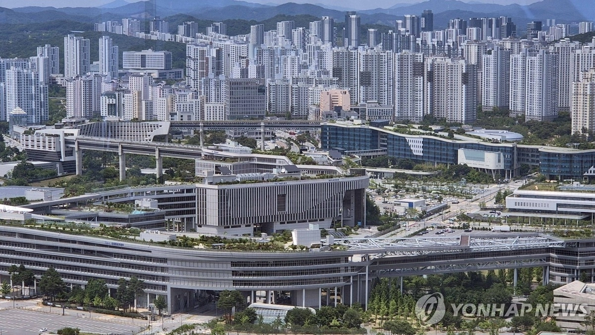 세종시 전경. 세종 연합뉴스