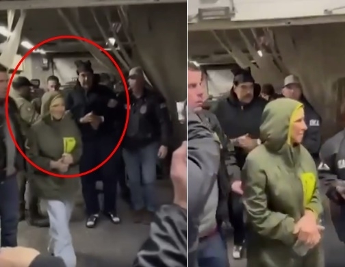 도널드 트럼프 미국 행정부가 3일(현지시간) 베네수엘라를 전격 공습하고 마약 범죄 조직 우두머리로 지목해온 니콜라스 마두로 베네수엘라 대통령과 배우자를 체포하면서 부인 실리아 플로레스(70)에게도 관심이 집중되고 있다. SNS 영상 캡처