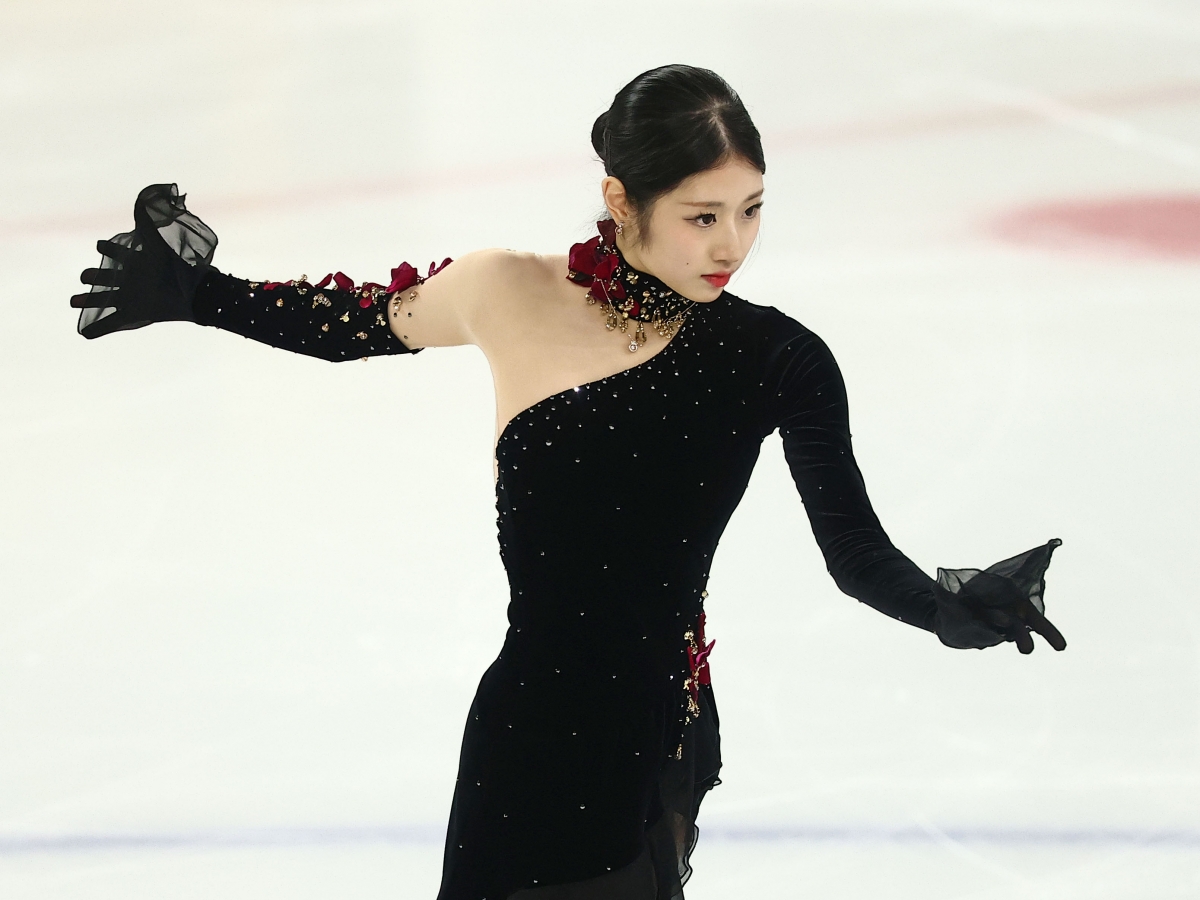 이해인이 4일 서울 양천구 목동아이스링크에서 열린 제80회 전국남녀 피겨스케이팅 종합선수권대회 겸 국가대표 2차 선발전 여자 싱글 프리스케이팅에서 연기를 펼치고 있다. 2026.1.4 연합뉴스