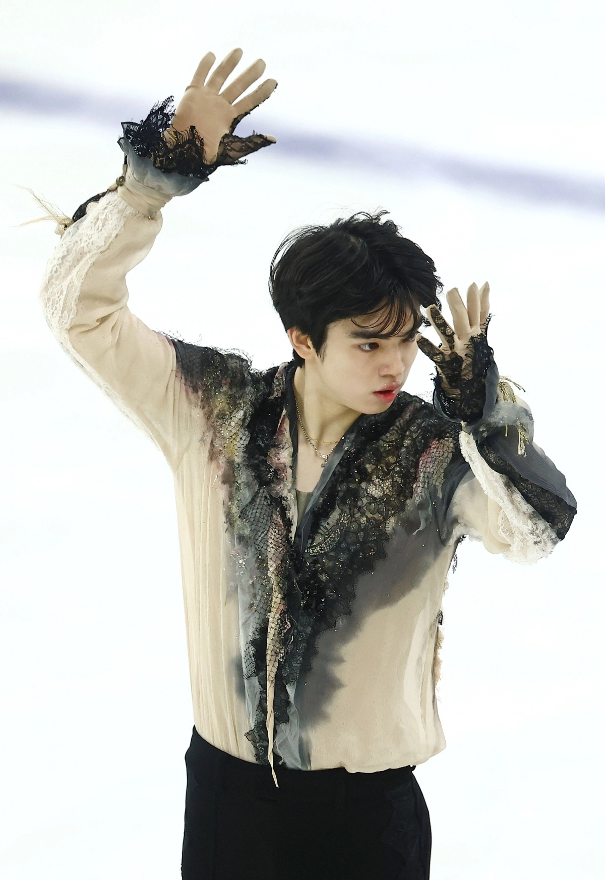 4일 서울 목동아이스링크에서 열린 제80회 전국남녀 피겨스케이팅 종합선수권대회 겸 국가대표 2차 선발전 남자 싱글에서 우승한 차준환의 모습. 차준환은 올림픽 3회 연속 출전 기록을 쓰게 됐다. 연합뉴스