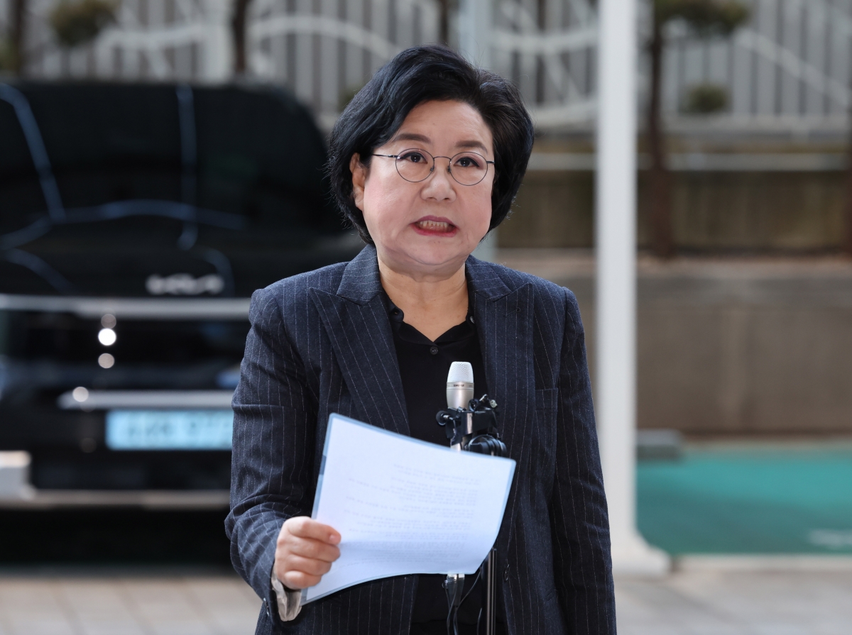 입장 밝히는 이혜훈 기획예산처 장관 후보자