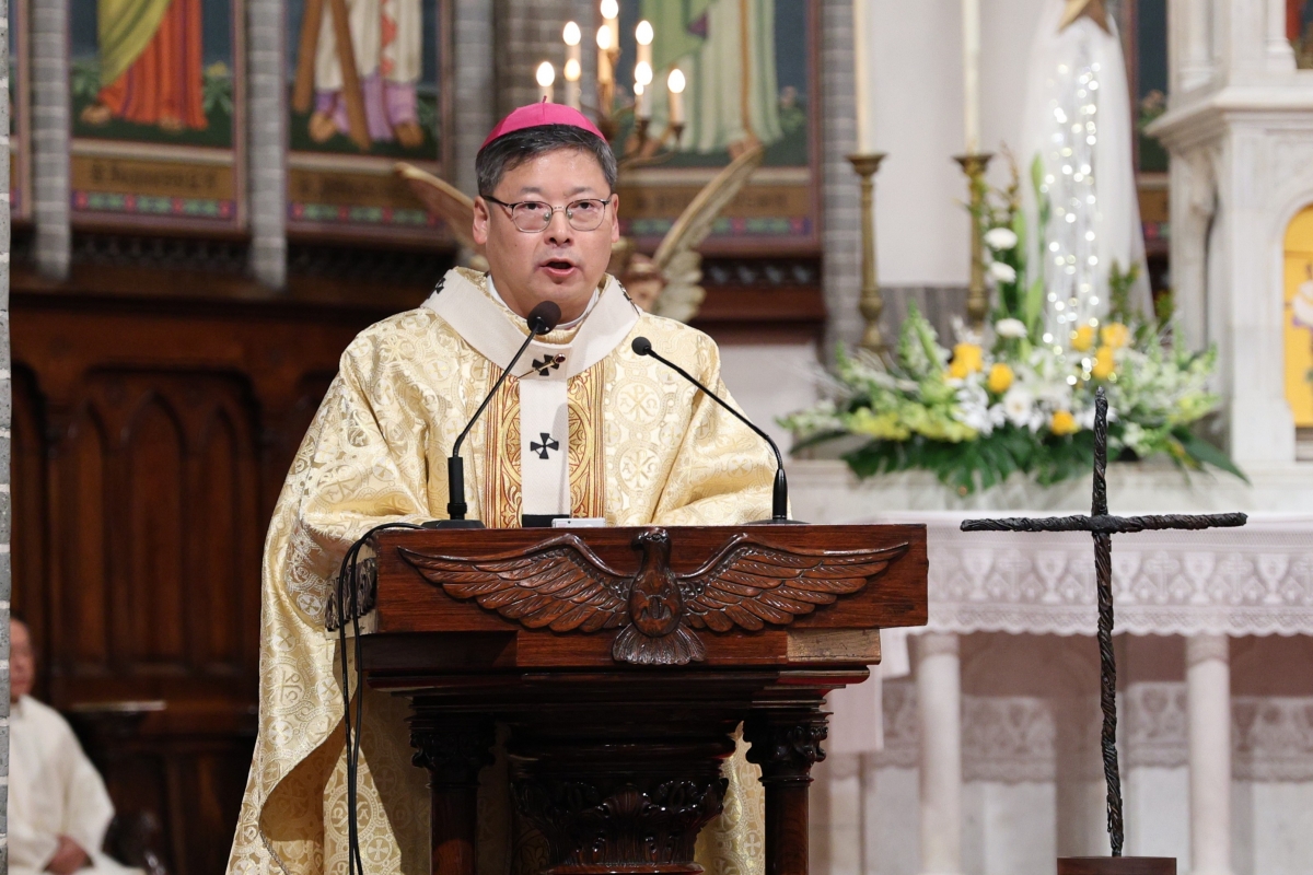 정순택 대주교. 천주교 서울대교구 제공.