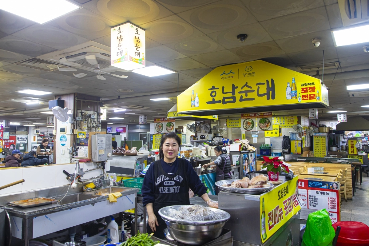 수원 호남순대(경기관광공사 제공)