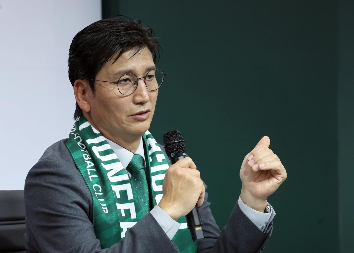 정정용 전북현대 감독