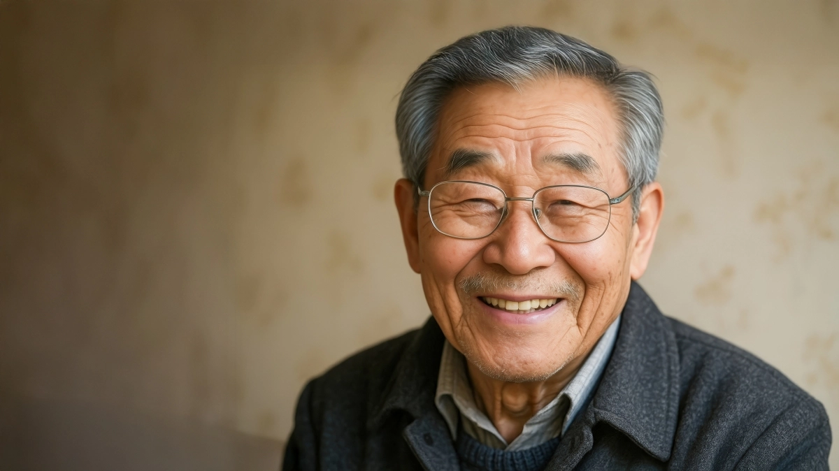 얼굴 주름 이미지. 아이클릭아트