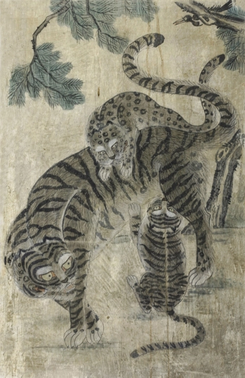 ‘호작도’. 북촌박물관 제공