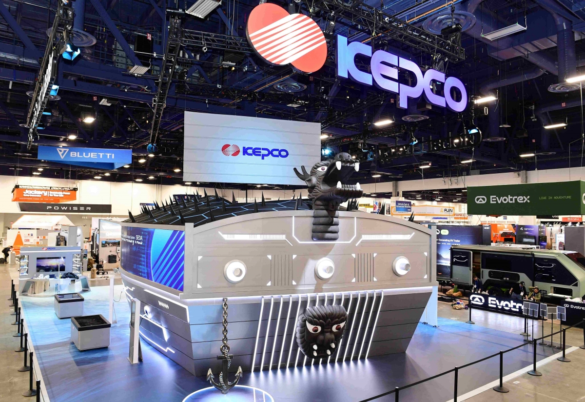 한국전력은 6일부터 오는 9일까지 미국 라스베이거스 컨벤션센터에서 열리는 세계 최대 기술 전시회 ‘CES 2026’에서 ‘한전관’을 운영하고 있다. 한국전력 제공