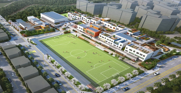제주첨단초·중학교 조감도. 제주도교육청 제공