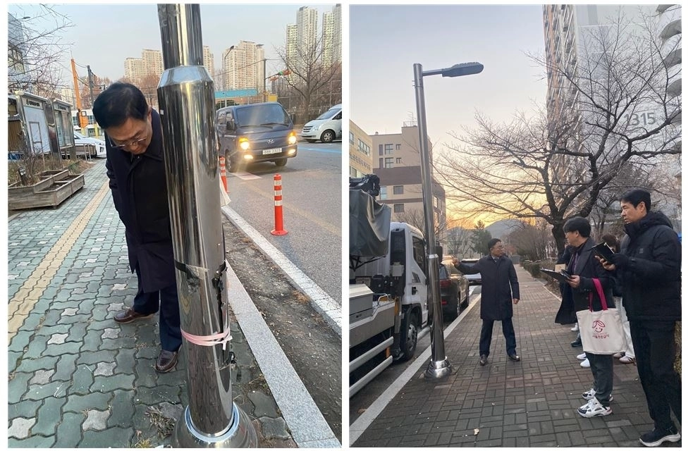 지난 12월 18일 현장점검 사진