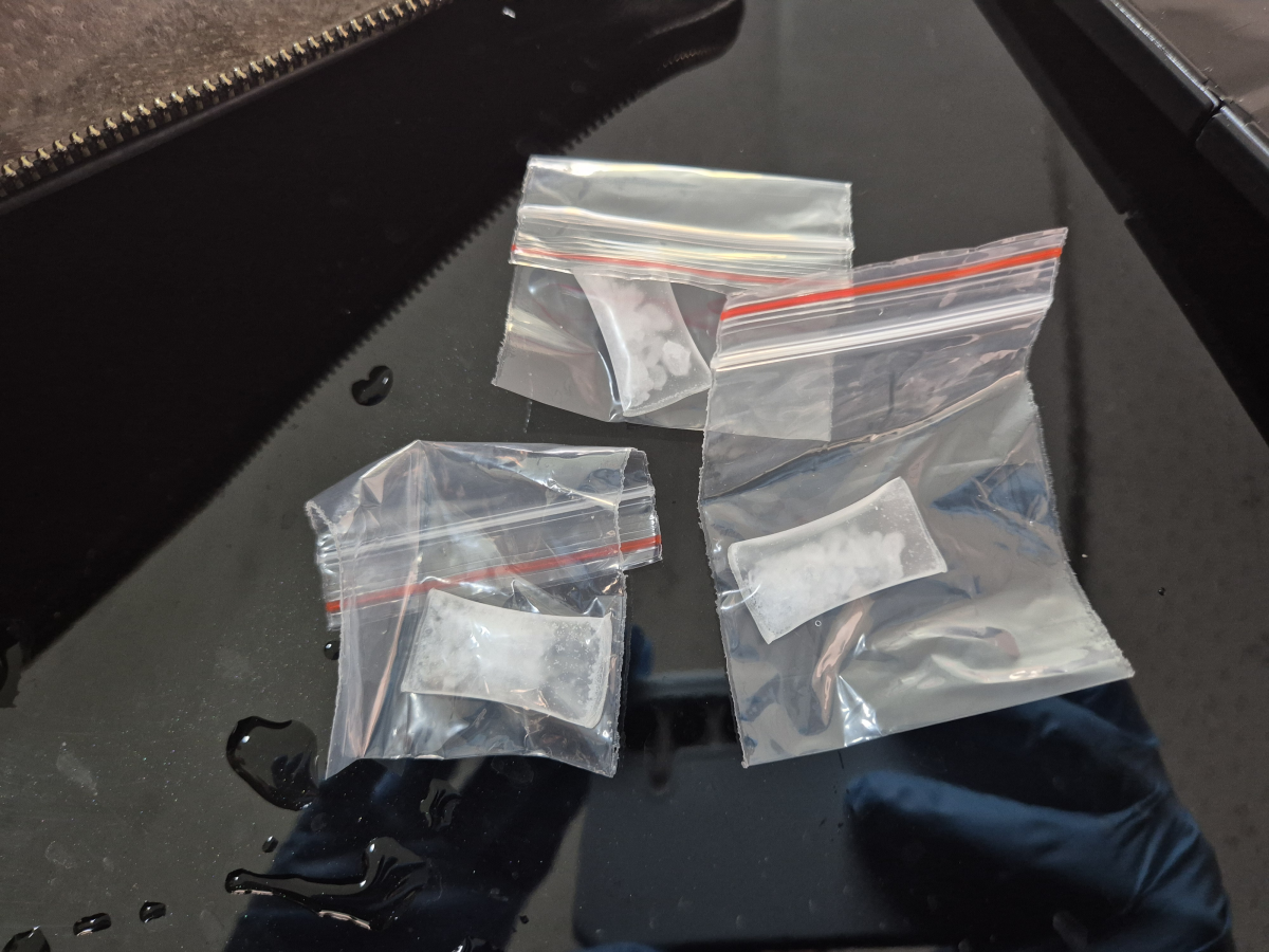 경찰이 압수한 필로폰. 대전경찰청 제공