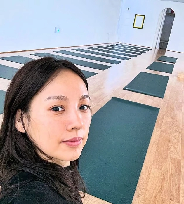 사진=아난다 요가원 인스타그램 캡처