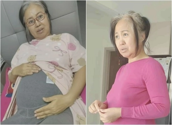 중국에서 외아들을 잃은 60대 여성이 시험관 시술(IVF)로 임신한 사실이 알려지며 논란이 되고 있다. 더우인 캡처