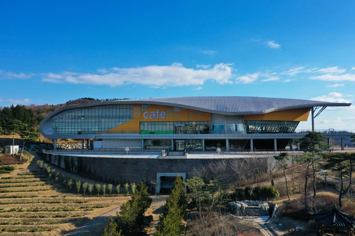 봇재 그린다향 전경