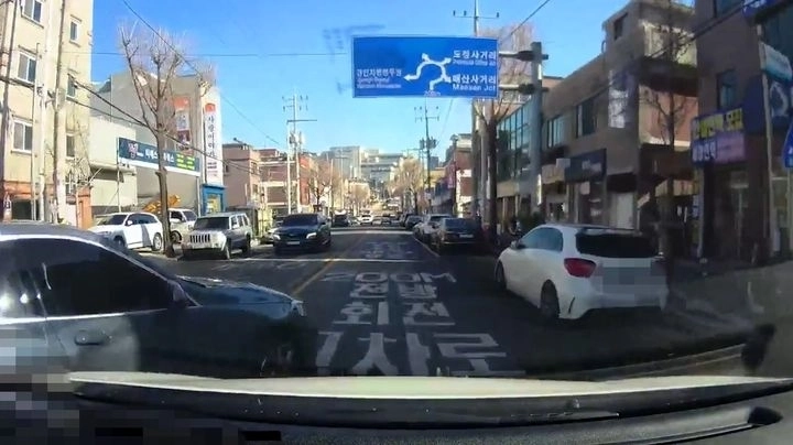 고의 사고 모습(경기남부경찰청 제공)