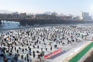 6년근 인삼송어가 ‘펄떡’…홍천강 꽁꽁축제 내일 개막