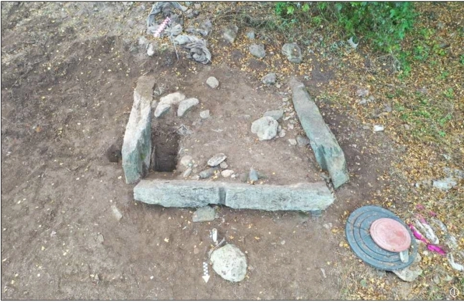 경북 포항 향토문화유산인 안국사지 발굴조사 현장. 포항시 제공